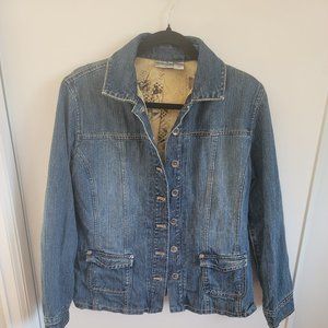 Chico's Denim Jean Jacket - Sz Small